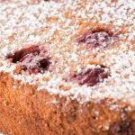 Cherry and chocolate cake