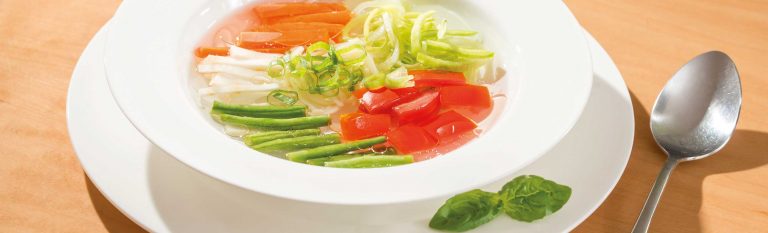 Low Protein Minestrone soup